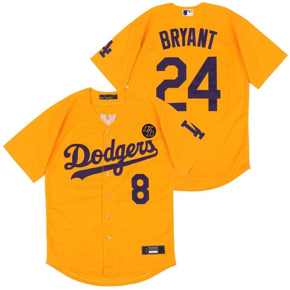 kobe bryant baseball jersey